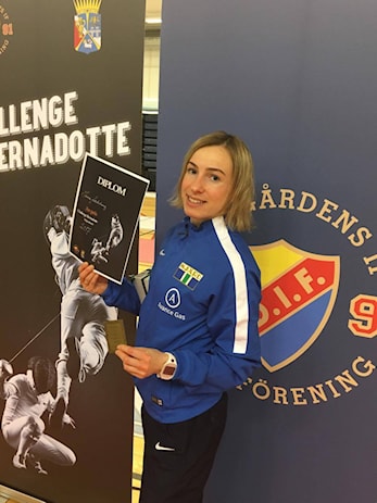 Bronse til Irina Aschehoug i Challenge Bernadotte